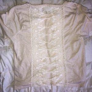 Womens Cream Shirt